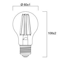 Sylvania E27 filament LED izzó 4W 2 700K 840 lm