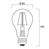 Sylvania ToLEDo Retro LED lámpa E27 4.1W zöld