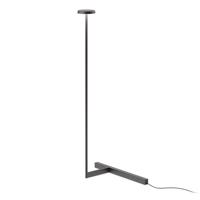 Vibia lapos LED állólámpa magassága 100 cm fekete