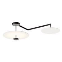 Vibia lapos LED lámpa 3-égő Ø 55 cm fehér