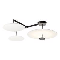 Vibia lapos LED lámpa 4-égő Ø 55 cm fehér