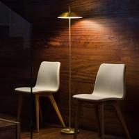 Vibia Mayfair - LED állólámpa, arany matt